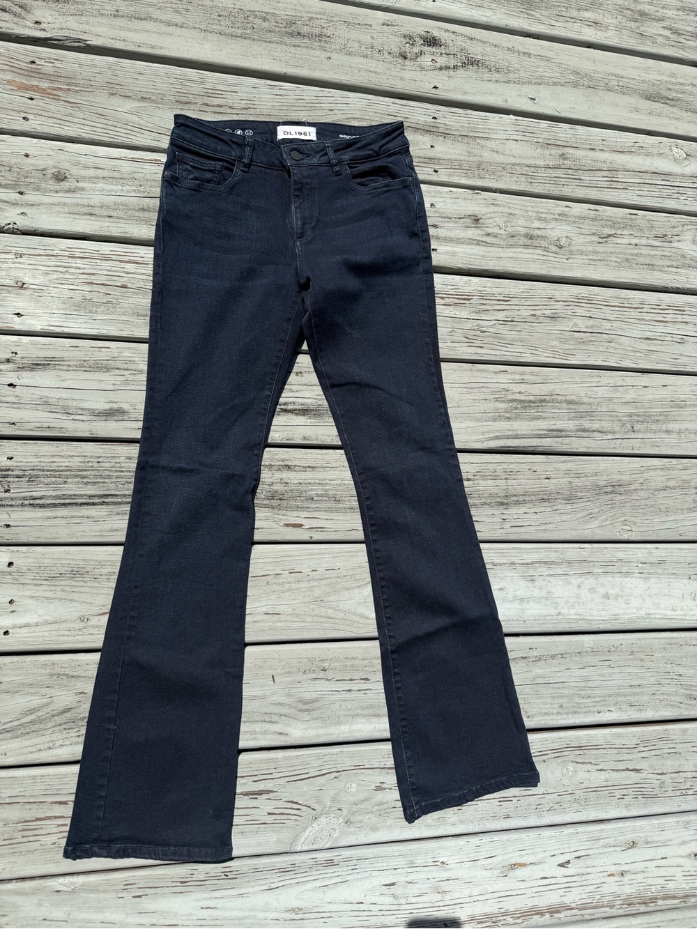 DL1961 Jeans Bridget Insta sculpt Boot 33” sz 27 - Picture 3 of 7